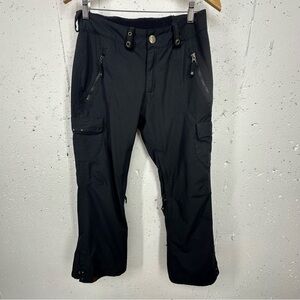 Bonfire Women’s Small Dry Level 1 Black 10k Waterproof Classic Fit Snow Pants